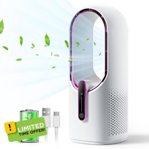 KONSIDEN Bladeless Desk Fan