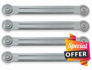 4/Pack Glider Bearing Arm Brackets Replacement Patio Glider Parts Rocker 10" Overall Length