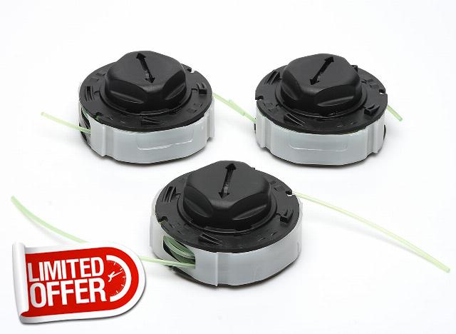 HENTROY 3-Pack Spool Replacement for Stihl Autocut C3-2 Trimmer Head Fits FSA 57