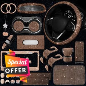 JINGSEN 25PCS Bling Car Parts Set