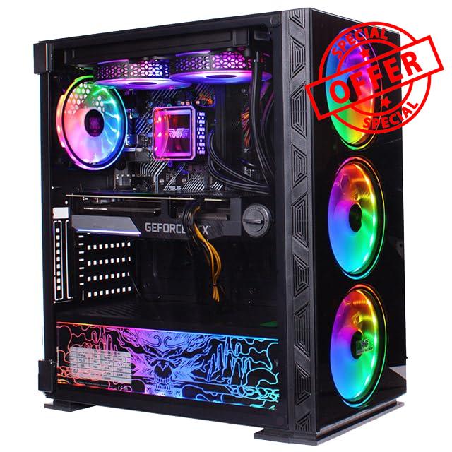 Veno Scorp Gaming PC Intel Core i9-13900KF Processor Nvidia RTX 4090 24GB Graphics Card - Corsair 32GB 5600MHz - 2TB NVMe SSD - iCUE Cooler - 1000W 80+ PSU - Windows 11 - WiFi