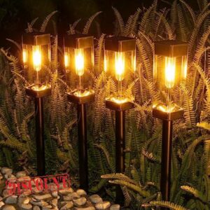 ILANCK Solar Pathway Lights 8 Pack