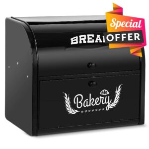 Pitmoly Large Bread Box