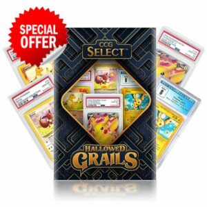 CCG Select | Hallowed Grails | 1x Guaranteed Graded Card | 7+ Vintage Holo or 10 Grade | PSA