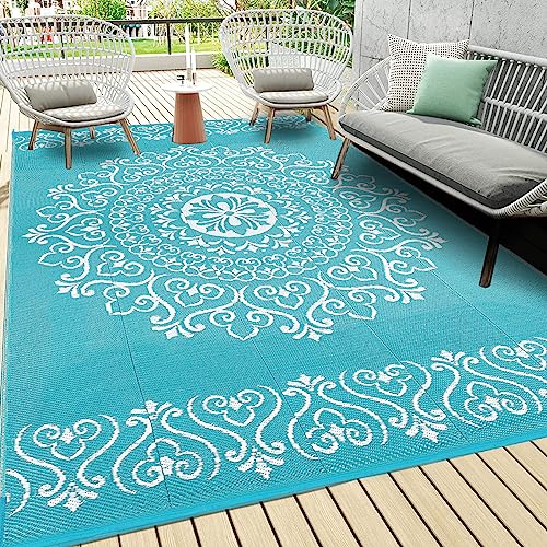 Outdoor Plastic Straw Rug