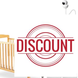 iTODOS Baby Monitor Floor Stand Holder for Babysense Video Baby Monitor V43/ HDS2/ V24R
