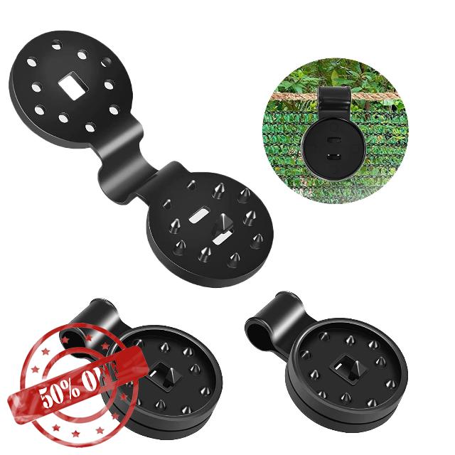 Karundy Shade Cloth Plastic Clips Round Sunshade Net Fixing Clip