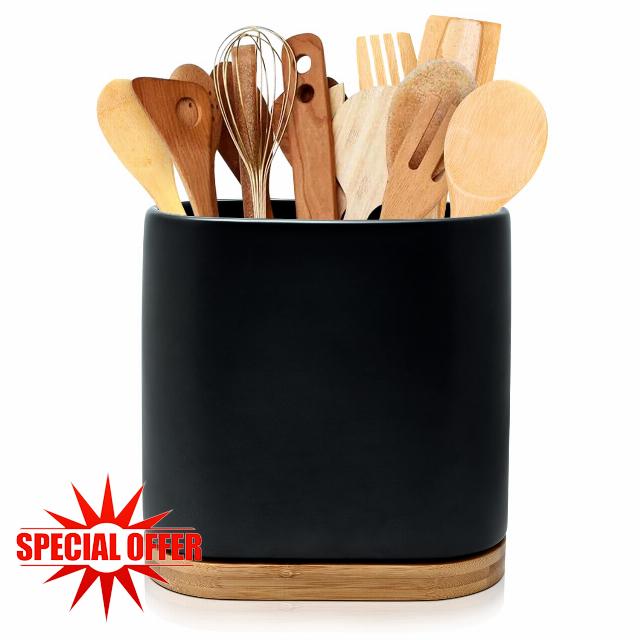 VIREESR Kitchen Utensil Holder For Countertop