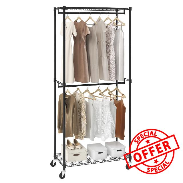 VEVOR Heavy Duty Clothes Rack