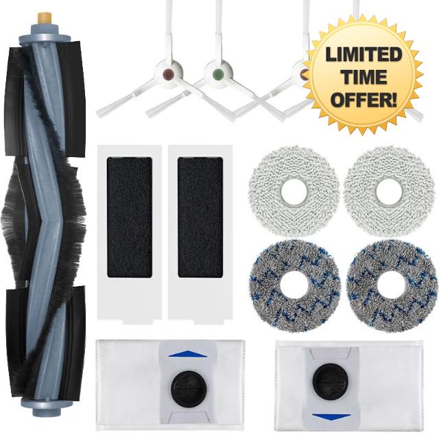 Rinakou Accessories Kit Compatible with ECOVACS DEEBOT T20 Omni Robot Vauum