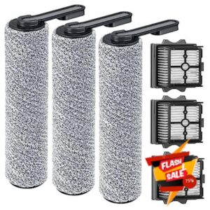 BYOFI Replacement Brush Roller and HEPA Vacuum Filter for Tineco Floor ONE S5 & S5 PRO Cordless Wet Dry Vacuum Cleaner
