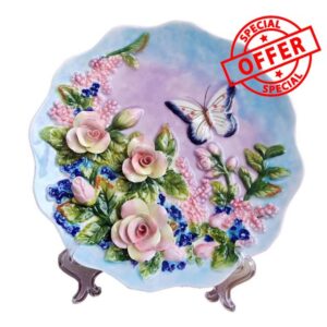 FORLONG Ceramic 8" Collections Plate