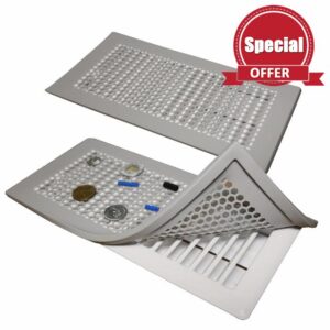 Baby Proofing Vent Cover for Home Floor - 2Pack Soft Silicone Child Proof Floor Air Vent Cover