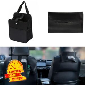 Maremlyn Car Organizer Back Seat and Car Tissue Holder
