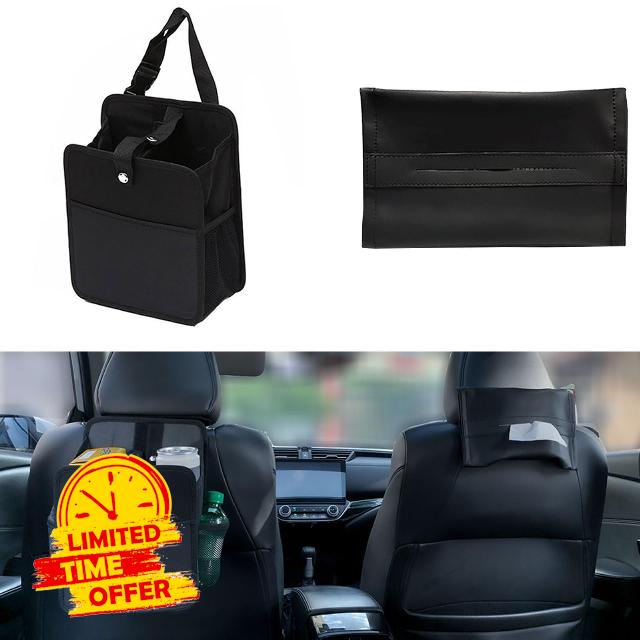 Maremlyn Car Organizer Back Seat and Car Tissue Holder