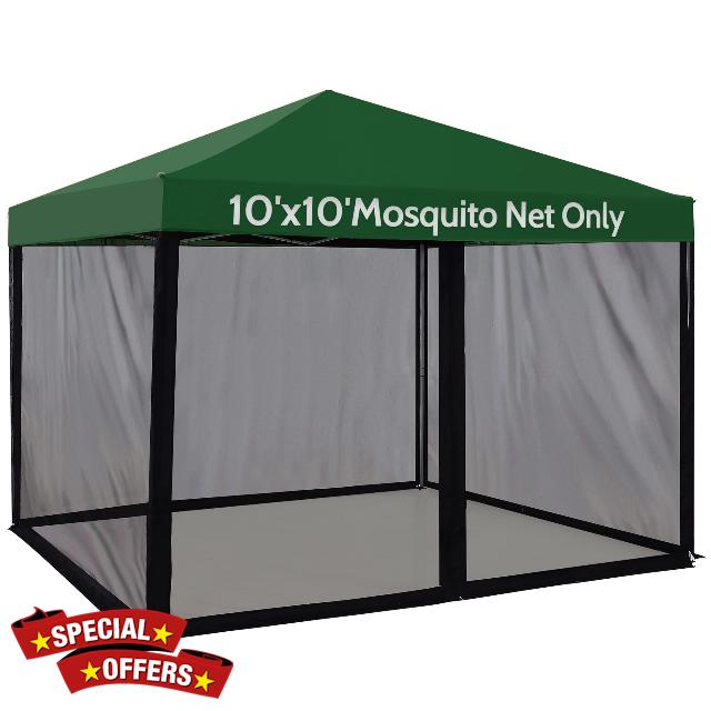 Mosquito Net for 10x10 Canopy Tent