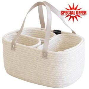 PUPPAPUPO diaper caddy (ivory)