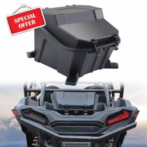 CPOWACE Removable Rear Cargo Box 69 QT Storage Bin Compatible with Polaris RZR XP 1000 / RZR 900/ XP 4 1000 / Turbo S 2014-2023 Accessories