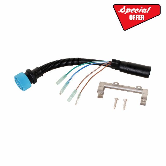 Boat Motor 84-896542T01 Ignition Wire Adapter Harness Assembly for Mercury Mariner Quicksilver Mercruiser Outboard Engine Remote Control Box