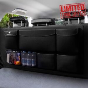 NINEDUCK Premium Car Trunk Organizer - Waterproof Storage Bag with Lid