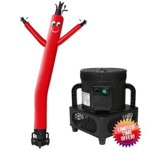 MOUNTO 6FT Fly Puppet Dancer with 1/3hp Blower Complete Set (RED)