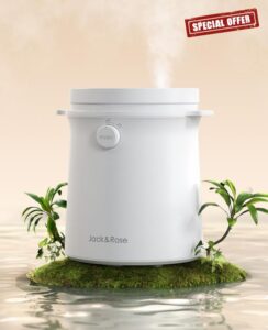Stainless Steel Warm Mist Humidifier for Bedroom