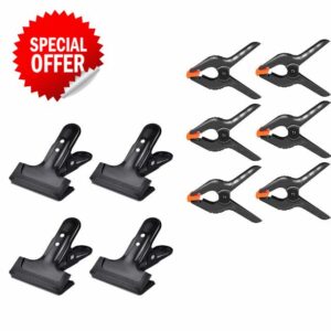 KAGYOKU Heavy Duty Spring Clamps Kit-6 Spring Clamps