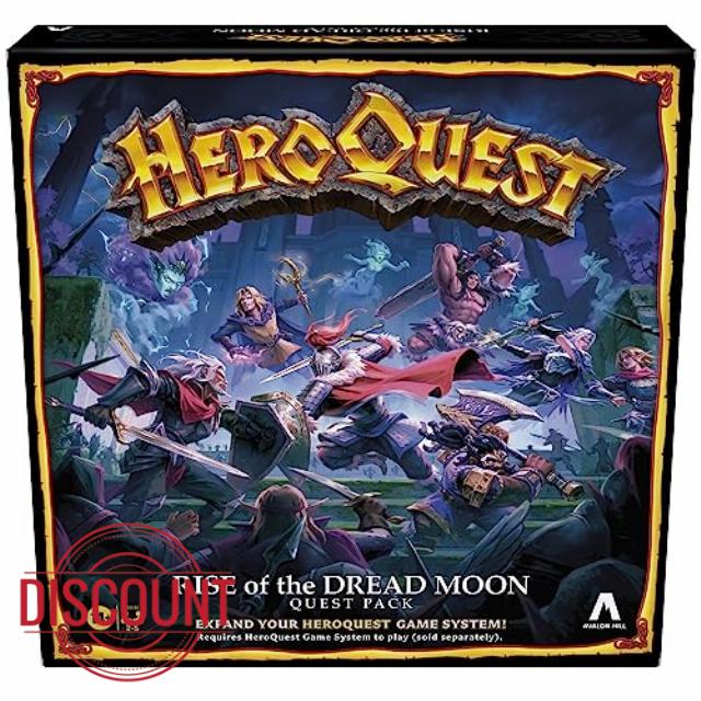 Avalon Hill HeroQuest Rise of the Dread Moon Quest Pack