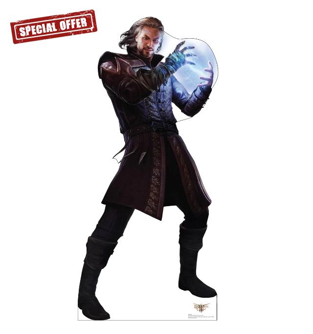 Cardboard People Gale Life Size Cardboard Cutout Standup - Dungeons & Dragons: Baldur's Gate
