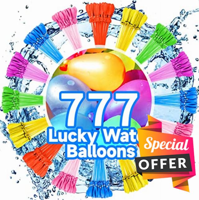 Water Balloons Instant Balloons Easy Quick Fill Balloons Splash Fun for Kids Girls Boys Balloons Set Party Games Quick Fill 777 Balloons for Outdoor Summer Funs aaYtbX