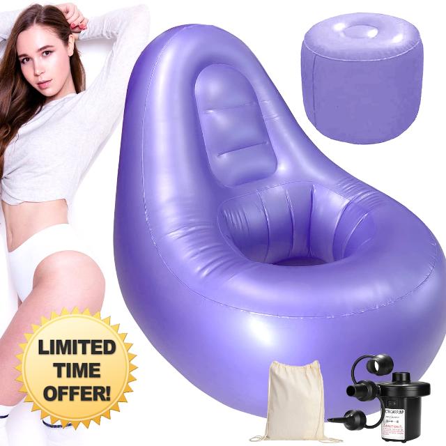 Miicasa Inflatable BBL Chair with Pump