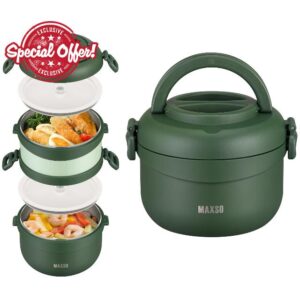 MAXSO Bento Box Soup Thermos for Hot Food