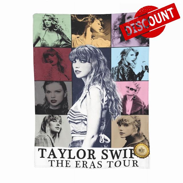 Taylor ERAS Tour Swift Blanket Throw for Bedroom Sofa Soft Warm Party Decorations Taylor ERAS Tour Swift Blanket Throw for All Seasons 50"X40"