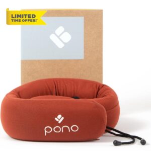 Pono Neck Cradle Travel Pillow for Airplanes