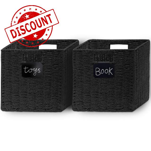 Foneso Wicker Storage Basket