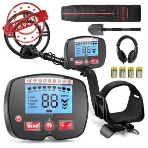 Buytes Upgraded Metal Detectors for Adults - Professional Higher Accuracy Higher Sensitivity 9 Metals Can Be Detected Gold Detector