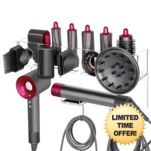 Floatant Wall Mount Holder Compatible with Dyson Airwrap Styler Supersonic Hair Dryer