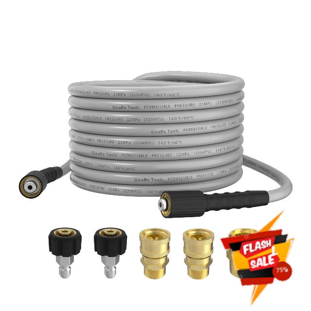 Giraffe Tools Pressure Washer Hose for Pressure Washer