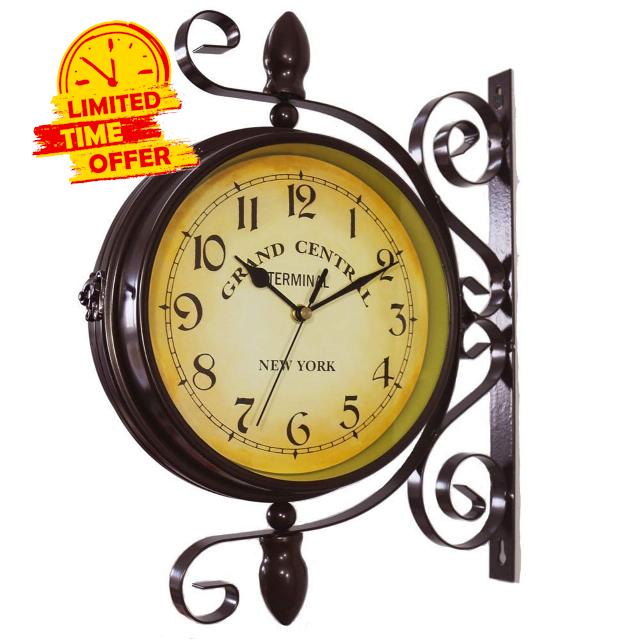Outdoor Garden Wall Clock