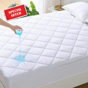 HUXMEYSON Waterproof Mattress Protector Full