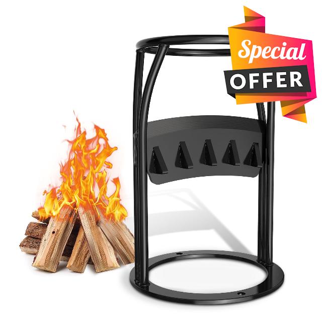 MOFEEZ Log Splitter Kindling Firewood Cracker