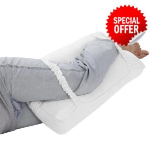 HOMBYS Knee Pillow for Side Sleepers with Straps