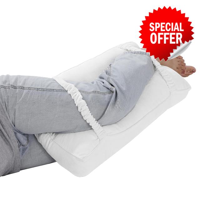 HOMBYS Knee Pillow for Side Sleepers with Straps