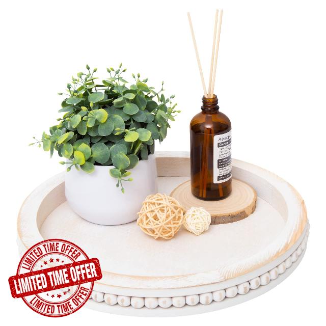Round Coffee Table Tray