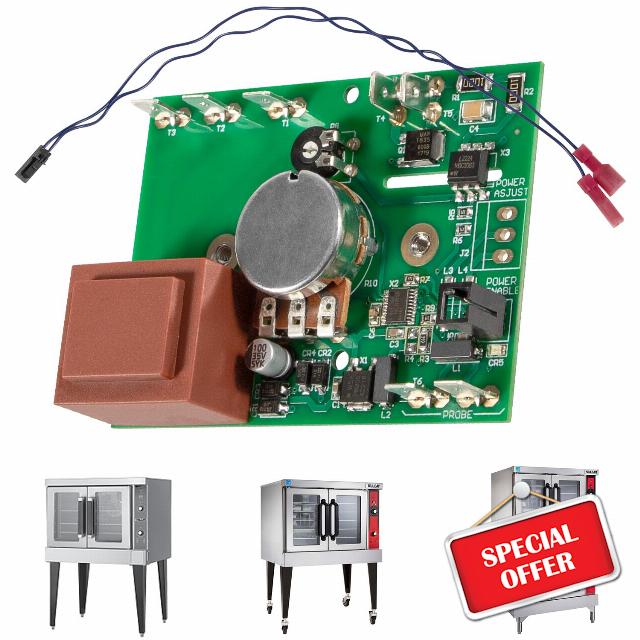 913149 Temperature Control Circuit Board w/Harness Replacement Parts Kit Temp Controller Fit for Vulcan Hart ECO2D ECO4D HEC20 HGC40 Series Convection Ovens
