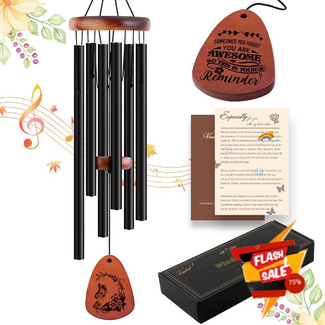 VENBEEL Wind Chimes for Outside