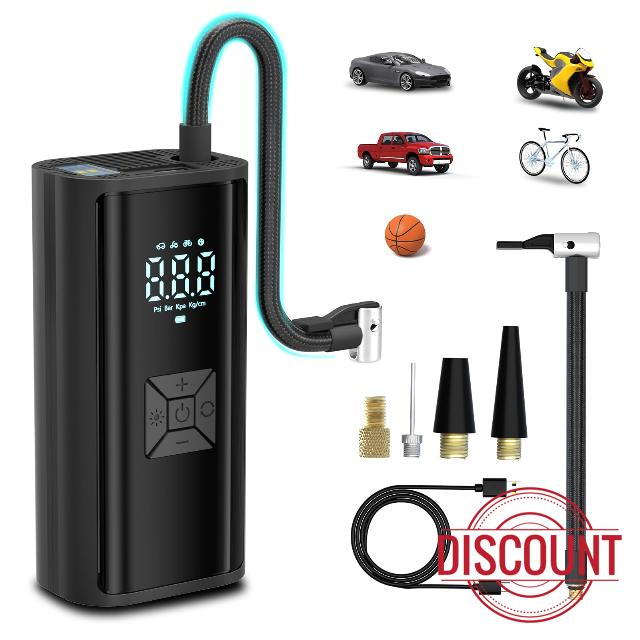 Salate Portable Air Compressor Tire Inflator