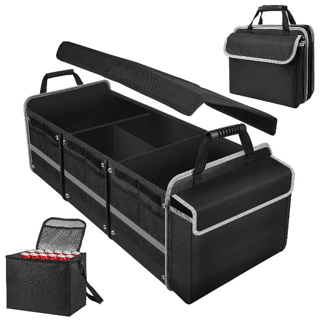 TrendySupply Trunk Organizer with Extra Insulated Bag