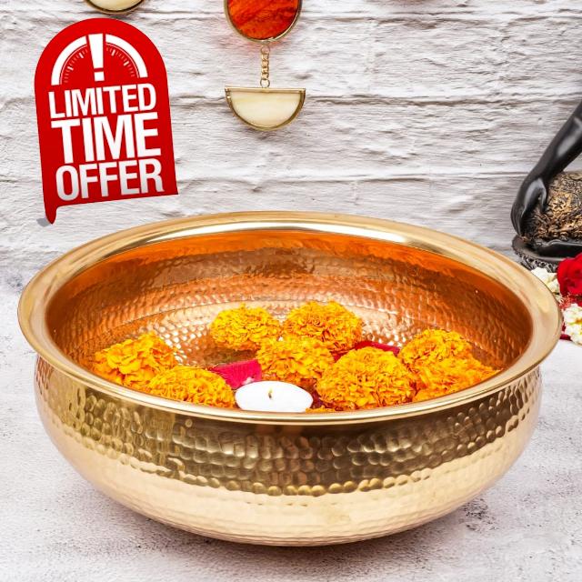 BEHOMA Decorative Classic Urli Bowl for Home Decor for Indoor