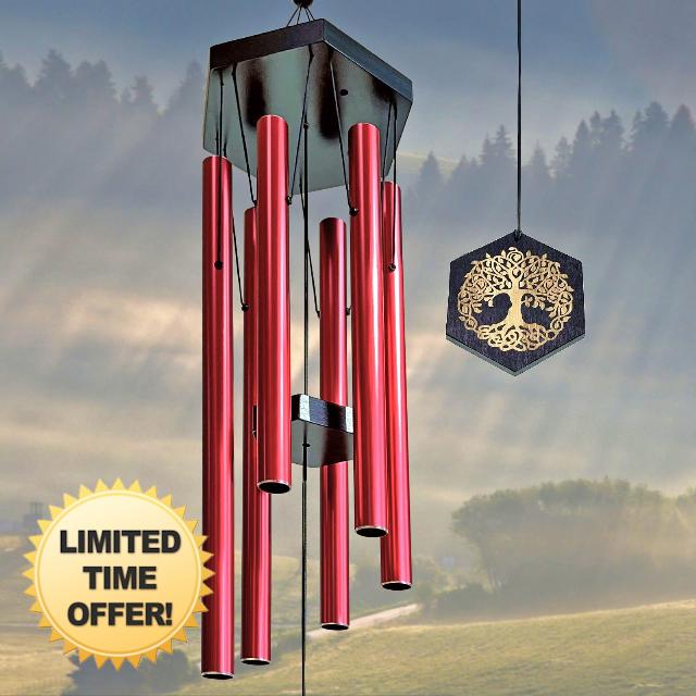 Eiryhope Tree of Life Wind Chimes for Outside-Memorial Wind Chime